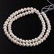 Natural Cultured Freshwater Pearl Beads Strands PEAR-E002-44-2