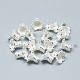 925 Sterling Silver Bead Caps STER-T002-103S-1