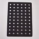 PU Leather Snap Button Displays ODIS-WH0002-03-2