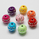 Plating Acrylic Beads PACR-S191-10mm-M-1