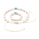 Geflochtene Perlen Stil Armbänder & Halsketten Schmuck Sets SJEW-JS01091-02-2