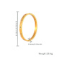 Bracelet en acier inoxydable doré avec micro pavé de zircone cubique pour femme UD7429-2-2