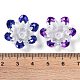 Placage de capuchons de perles en acrylique&nbsp;OACR-H118-06-3