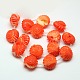 Synthetic Gemstone Coral Beads Strands CORA-L030-02-2