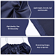 Pochettes de rangement anti-poussière en tissu imitation soie ABAG-WH0044-47A-5