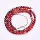 Natural Agate Beads Strands G-P365-01-4mm-2