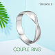 Shegrace 925 anello in argento sterling placcato rodio JR732A-03-3