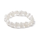 Bracelets extensibles en perles de coquille acrylique pour femmes BJEW-JB10147-1
