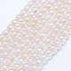 Chapelets de perles de citrine naturelle G-I206-06-6mm-1
