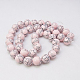 Chapelets de perles en turquoise synthétique TURQ-H038-8mm-XXS04-1