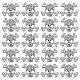 30 шт. подвески-слайдеры из сплава со стразами FIND-SC0010-35-1