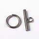 304 Stainless Steel Toggle Clasps X-STAS-H052-21