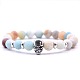 Braccialetti di stirata amazonite naturale&nbsp;OR4377-5-1