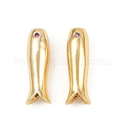 Латунные бусины из фианита KK-H078-14G