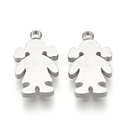 201 Stainless Steel Charms STAS-S107-31P