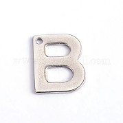 Подвески-буквы из нержавеющей стали 304 STAS-O072-B
