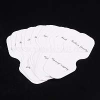 Coated Paper Bracelet Display Cards, Rectangle, Other Pattern, 9.1x6x0.04cm