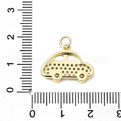 Ottone micro spianare pendenti zirconi&nbsp;KK-D105-05G