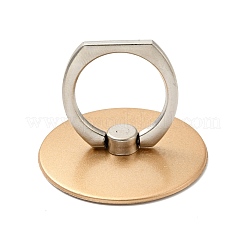 Accessoires de support de téléphone portable rond plat en alliage de zinc&nbsp;AJEW-G035-02G
