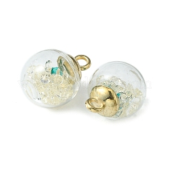 Pendenti a sfera in vetro trasparente&nbsp;LS-GLAA-TAC0003-02B