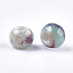 Perles en porcelaine manuelles&nbsp;X-PORC-S498-19B-09