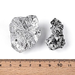 8~12 spécimen minéral de géode de quartz charbon naturel électroplaqué en forme de corne d'abondance&nbsp;G-N360-03D