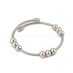 304 Edelstahl-Armreife für Damen&nbsp;BJEW-Z087-11P
