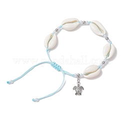 Braccialetti con ciondolo tartaruga in lega&nbsp;BJEW-JB11758-03
