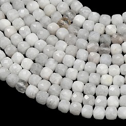 Brins de perles de pierre de lune arc-en-ciel naturel&nbsp;GG-CBAB953-A02-4mm