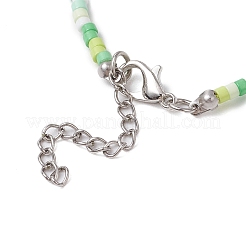 Bracelets faits à la main en perles de verre et turquoise synthétique pour femmes&nbsp;BJEW-JB11299