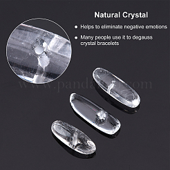 2 filo di perline di cristallo naturale&nbsp;G-GA0001-52