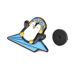 Pines de esmalte de aleación de pingüino&nbsp;JEWB-G046-03A