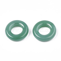 Verbindungsringe aus nachgemachtem Jadeglas&nbsp;GLAA-S054-35B-A01