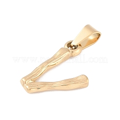 Pendentifs en acier inoxydable 304&nbsp;STAS-F235-01G-V