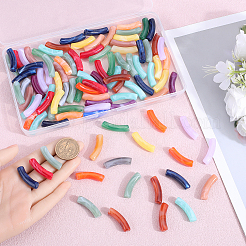 100pcs nachgemachte Edelstein-Acrylperlen&nbsp;OACR-SP0001-05E