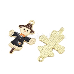 Emaille-Anhänger aus Legierung mit Thanksgiving-Motiv&nbsp;LS-FIND-I065-04G-G