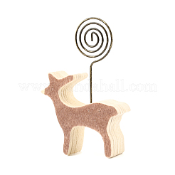 Porte-cartes en bois&nbsp;DJEW-F010-01B