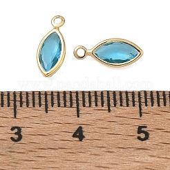 Anhänger aus Messing und Glas&nbsp;GL-CBAC428-03G-02