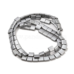 Fili di perline di ematite sintetica non magnetica satinata elettrolitica&nbsp;G-G089-B01-09