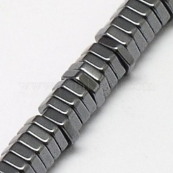 Non magnetici perle ematite sintetico fili&nbsp;G-J165-4mm-01
