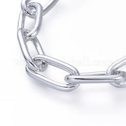 Bracelets et colliers en chaîne avec trombone en aluminium&nbsp;SJEW-JS01093