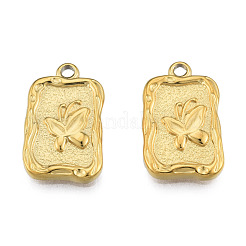 Pendentifs en acier inoxydable 304 avec placage ionique (IP)&nbsp;STAS-N098-204LG