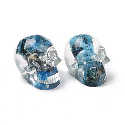 Perles de copeaux teints en opale africaine naturelle&nbsp;G-E185-17