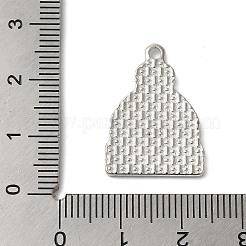 Anhänger aus Emaille mit Wintermotiv&nbsp;ENAM-M002-05J-P