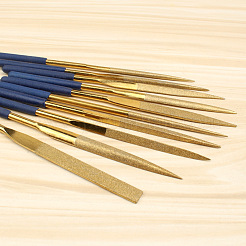 10 x Karbonstahl-Diamantfeilensatz&nbsp;WOCR-PW0001-319A