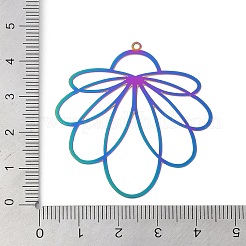 201 pendenti con decorazioni in metallo inciso in acciaio inossidabile&nbsp;STAS-Z079-01RC