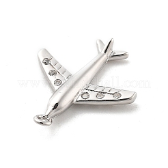 Messing micro pave klare zirkonia anhänger&nbsp;KK-L228-45P
