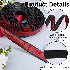 6 m lange selbstklebende Kantenschutzstreifen aus PVC&nbsp;DIY-WH0349-612A