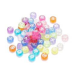 600pcs 12 Farben transparente Acrylperlen&nbsp;TACR-YW0001-34