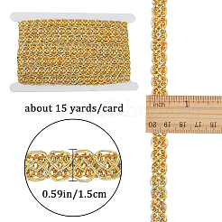 15 mètre de bordure en dentelle florale en polyester&nbsp;OCOR-GF0002-77